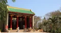 Buddhist temple on Pratumnak Hill in Pattaya, Thailand HD Footage