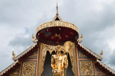 Buddhist Temple Statue Stock Photos