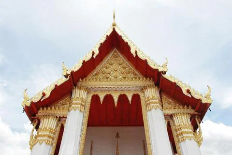 Buddhist temple in thailand Stock Photos