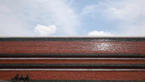 Buddhist temple, Time lapse Video stock 77663022