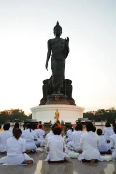Buddhists Foto stock