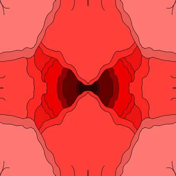 The budding rose Stock Illustration