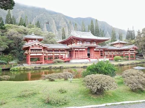 Buddist temple Foto stock