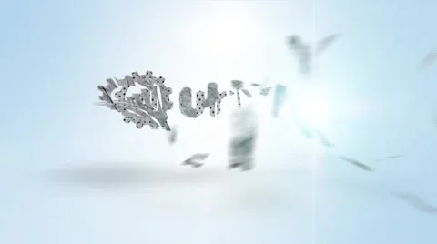 Buddy Slice Logo After Effects stock