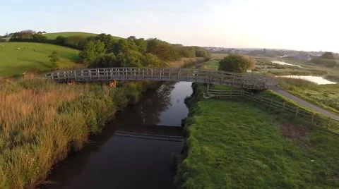 Bude River Stock Footage