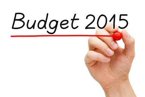 Budget 2015 Stock-Fotos