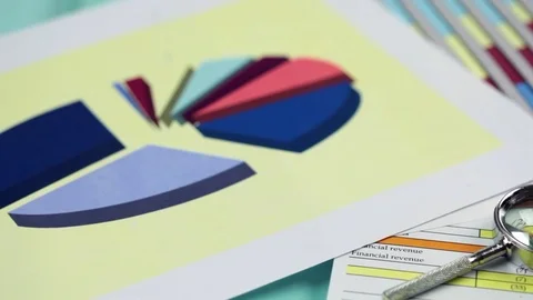 Budget analysis Video stock 72874910