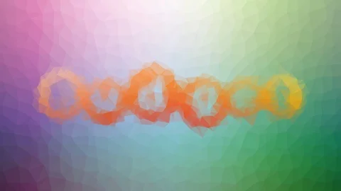Budget appearing techno tessellating looping animated triangles Vidéo 109239050