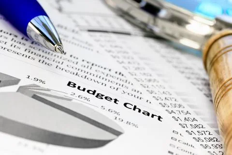 Budget Charts Stock Photos