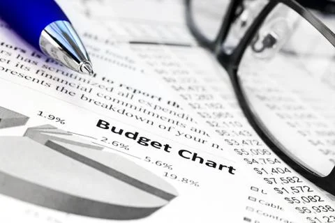 Budget Charts Stock Photos