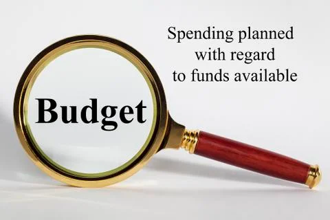 Budget concept Stock Photos