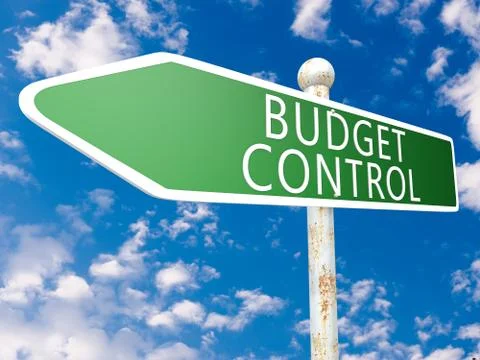 Budget control Stock Illustration