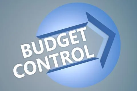 Budget Control Stock Illustration