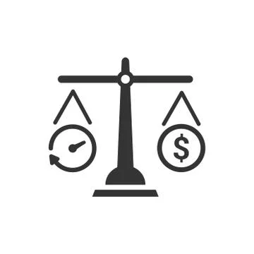 Budget Estimate Icon Stock Illustration