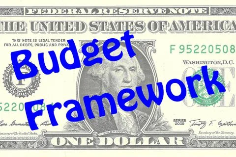 Budget Framework business concept イラスト素材