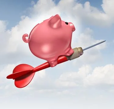 Budget Goal Stock Illustration