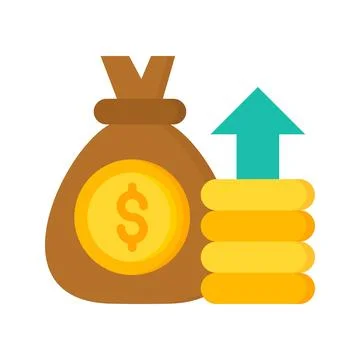 Budget Icon Image. Stock Illustration