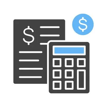 Budget icon vector image. Stock Illustration