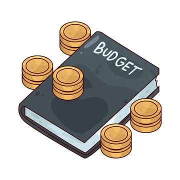 Budget illustration Stock Illustration