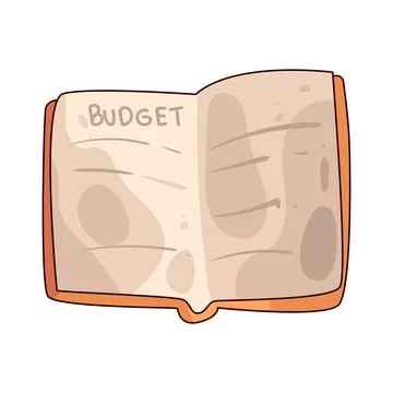 Budget illustration Stock Illustration