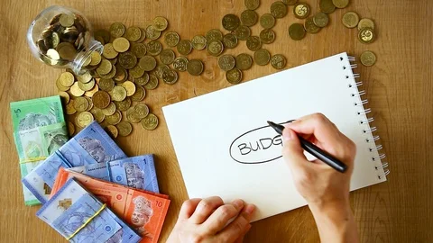 Budget planning Stock Footage 129171495