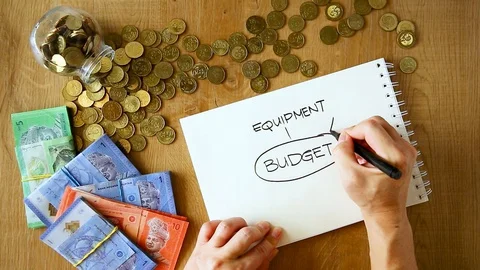 Budget planning Stock Footage 129171514