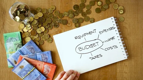 Budget planning Stock Footage 129171559
