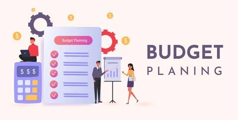 Budget Planning Stock Illustration