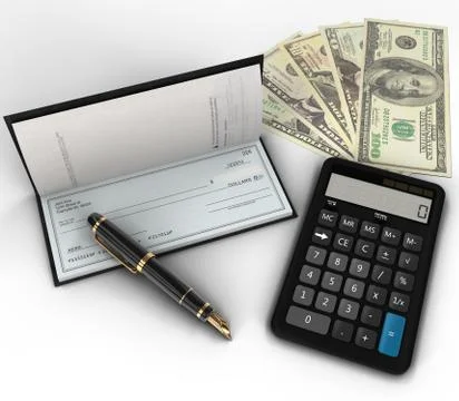 Budget planning Foto stock