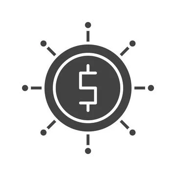 Budget Spending Icon Image. Stock Illustration