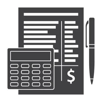 Budgeting Vector Icon Stock Illustration