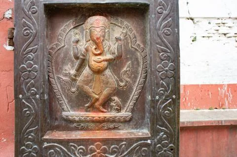 Budhanilkantha Temple Stock Photos