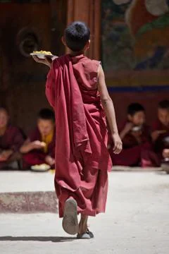 Budhist monk Stock Photos