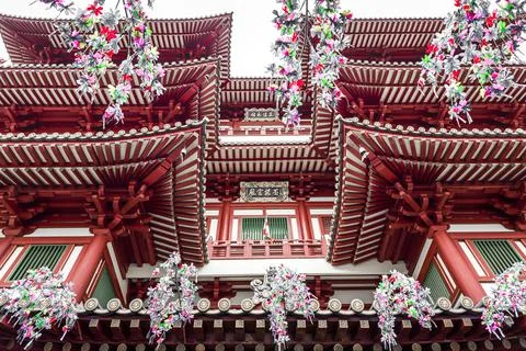 Budhist temple Stock Photos
