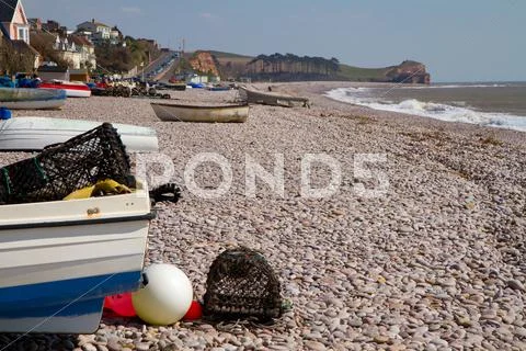 Budleigh Salterton Stock Photos