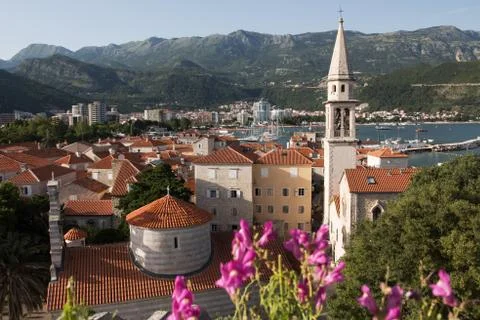 Budva old town Stock Photos