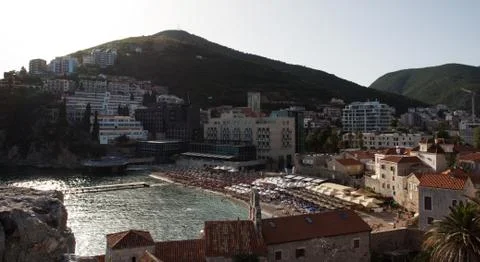 Budva old town Stock Photos