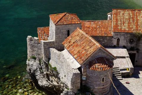 Budva old town Stock Photos