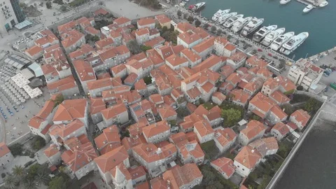 Budva-sunset-06 스톡 동영상 104635278