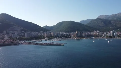 Budva Town Vídeos de archivo 331704090