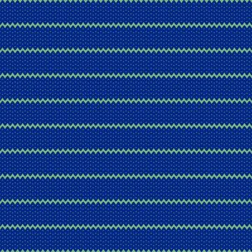 Bue wavy seamless pattern Stock Illustration