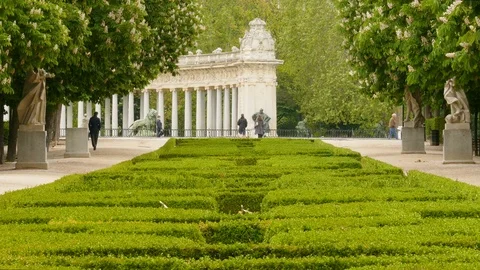 The Buen Retiro Park -7 Vídeos de archivo 80188838
