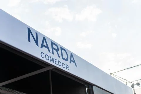 Buenos Aires, Argentina - September 8, 2018: Narda Comedor at Masticar Stock Photos