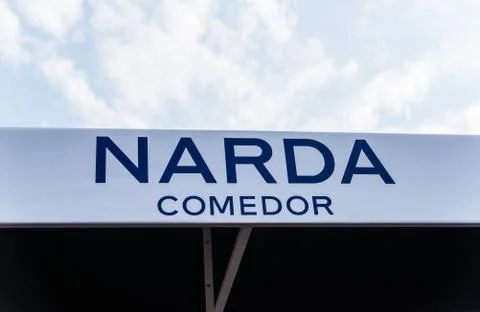 Buenos Aires, Argentina - September 8, 2018: Narda Comedor at Masticar Stock Photos