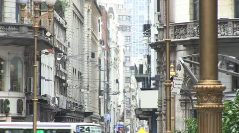 Buenos Aires, center Stock Footage 48762551