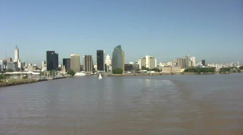Buenos Aires Cityscape 库存影片 330324