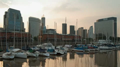 Buenos Aires Cityscape Stock Footage 949516