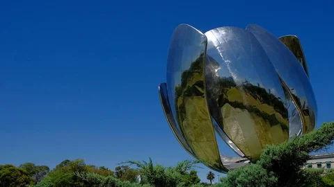 BUENOS AIRES — DIC 28, 2017: Street view from touristic bus in Buenos Aires. Video stock 105144202