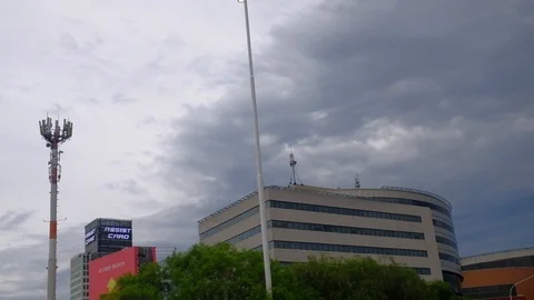 BUENOS AIRES — DIC 28, 2017: Street view from touristic bus in Buenos Aires. Video stock 105144216