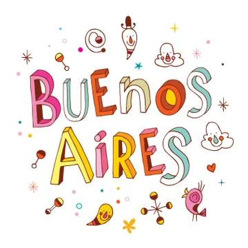 Buenos Aires Stock Illustration